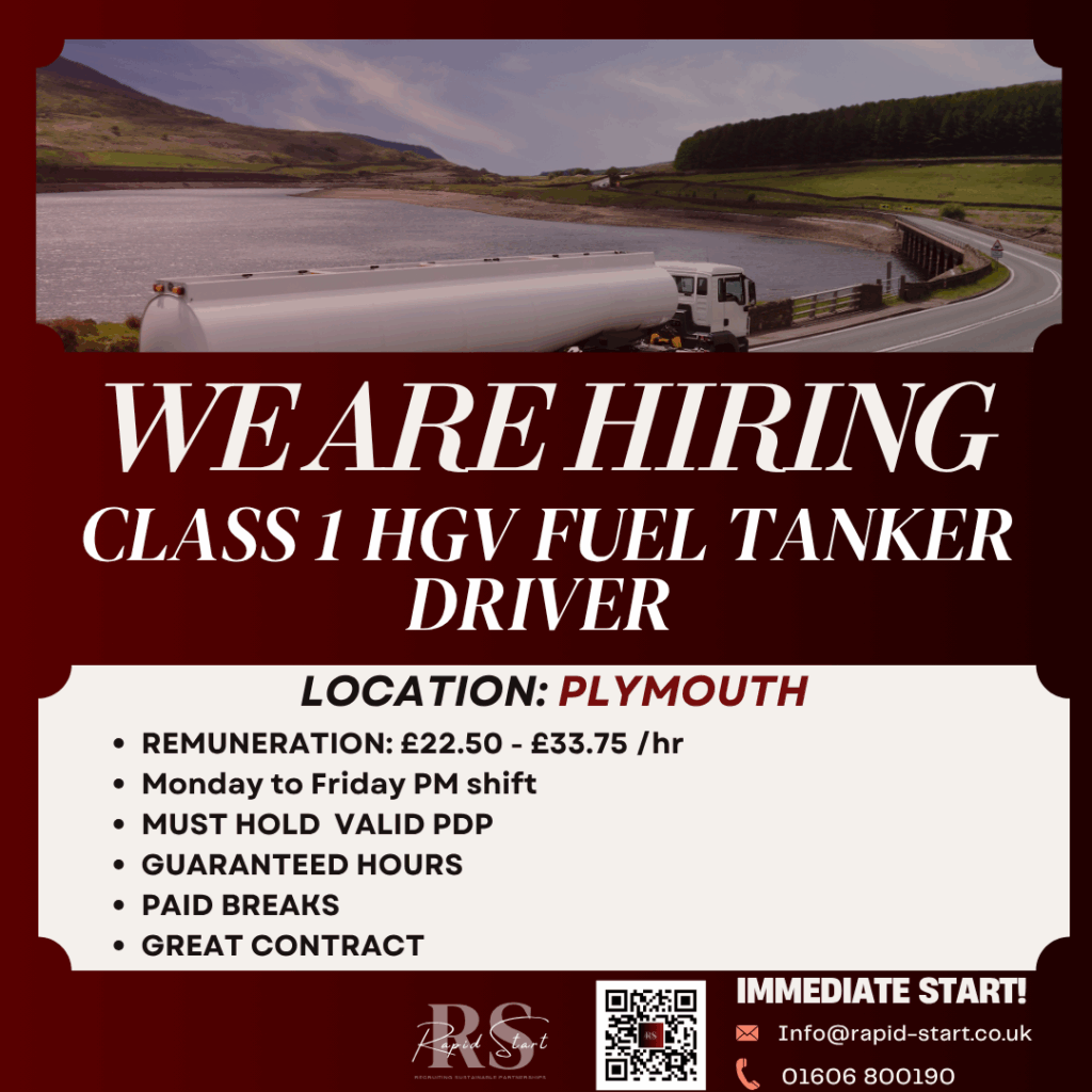 HGV DRIVER JOBS PLYMOUTH