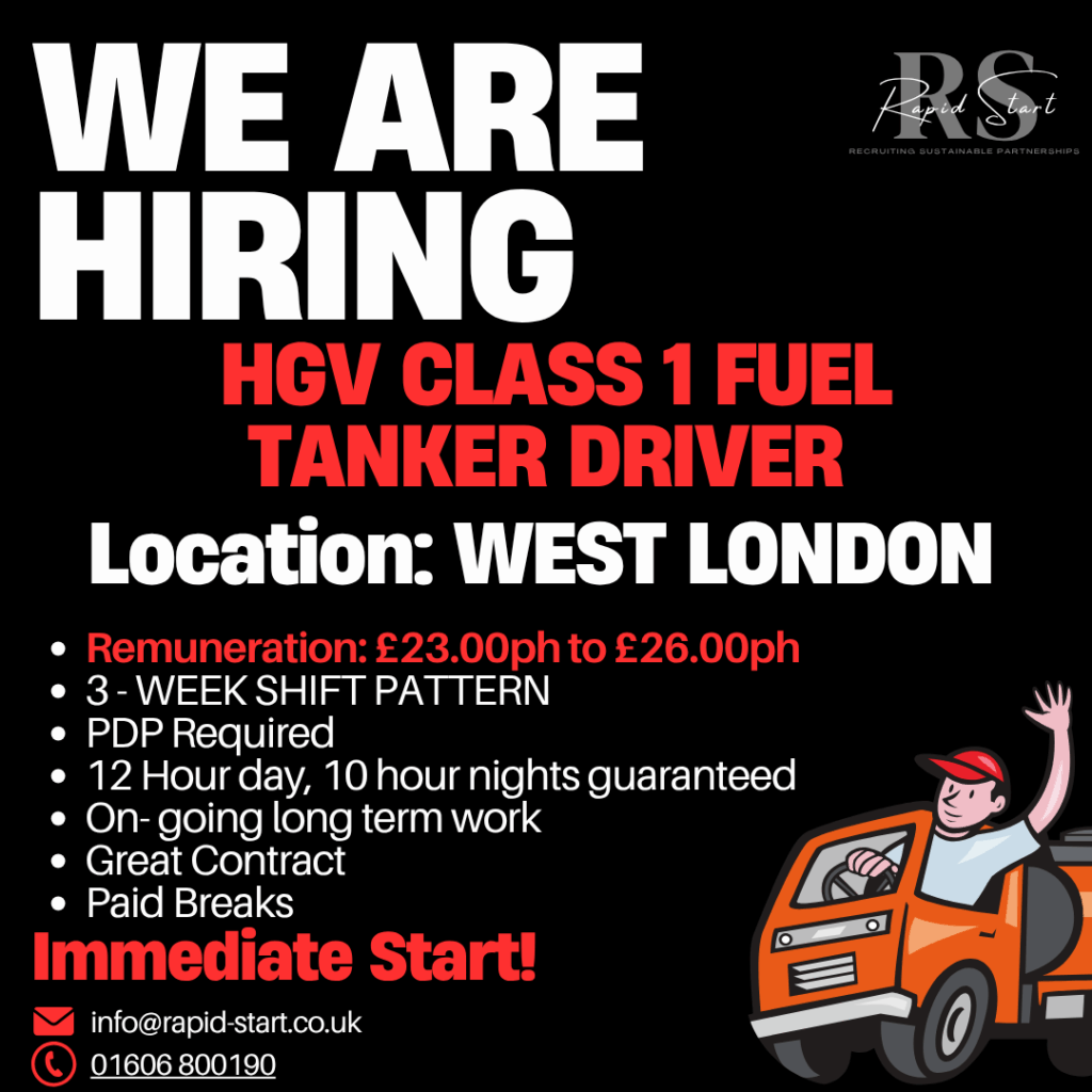 HGV driver agency West London