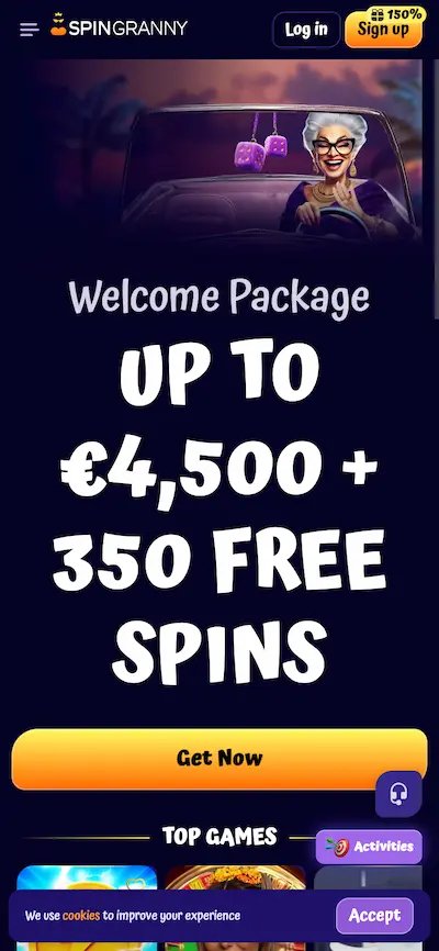 Best spingranny bonus codes in Germany